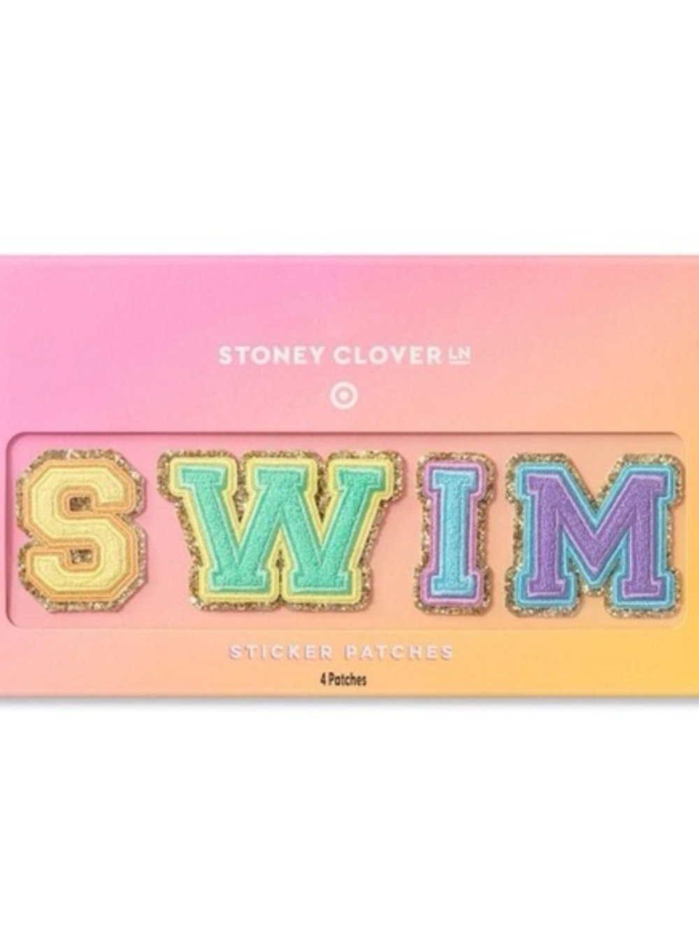 NWT Stoney Clover X Target SWIM Letters